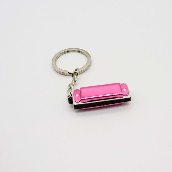 (Ready Stock) Amazthing Metal Mini Harmonica Keychain (1.4"x 0.5"x 0.3") 迷你口琴钥匙扣