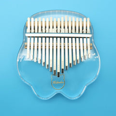 (Ready Stock) Amazthing Acrylic 17 keys Transparent Kalimba Thumb Piano 拇指琴