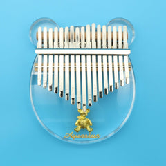 (Ready Stock) Amazthing Acrylic 17 keys Transparent Kalimba Thumb Piano 拇指琴