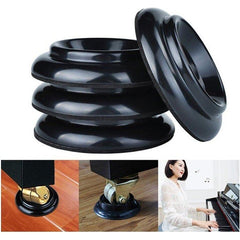 Ready Stock Amazthing Black Piano Caster Cups Set of 4 | Upright Piano  Accessories