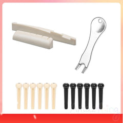 Ready Stock Amazthing Acoustic Guitar Accessories Kit | Neck Rests, Bridge Pin Puller, Bridge Pins