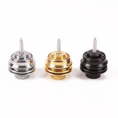 Ready Stock Amazthing Black Copper Alloy Guitar Strap Lock Button | Fashionable and Durable