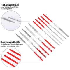 Ready Stock Amazthing Guitar Neck Rest Groove Polishing File Set of 10 | Luthier Repair Tools for Fretboard Maintenance